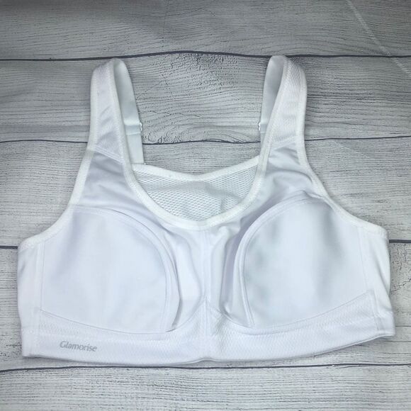 Glamorise The Cami Medium Support Sports Bra Size 34C - Picture 3 of 10